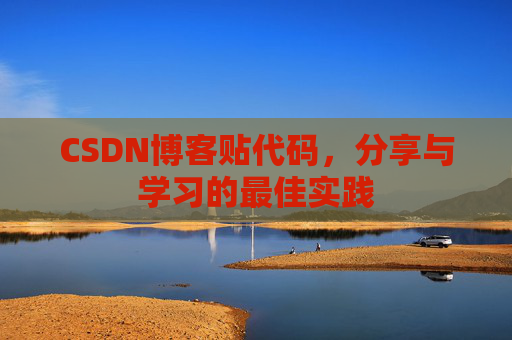 CSDN博客贴代码，分享与学习的最佳实践